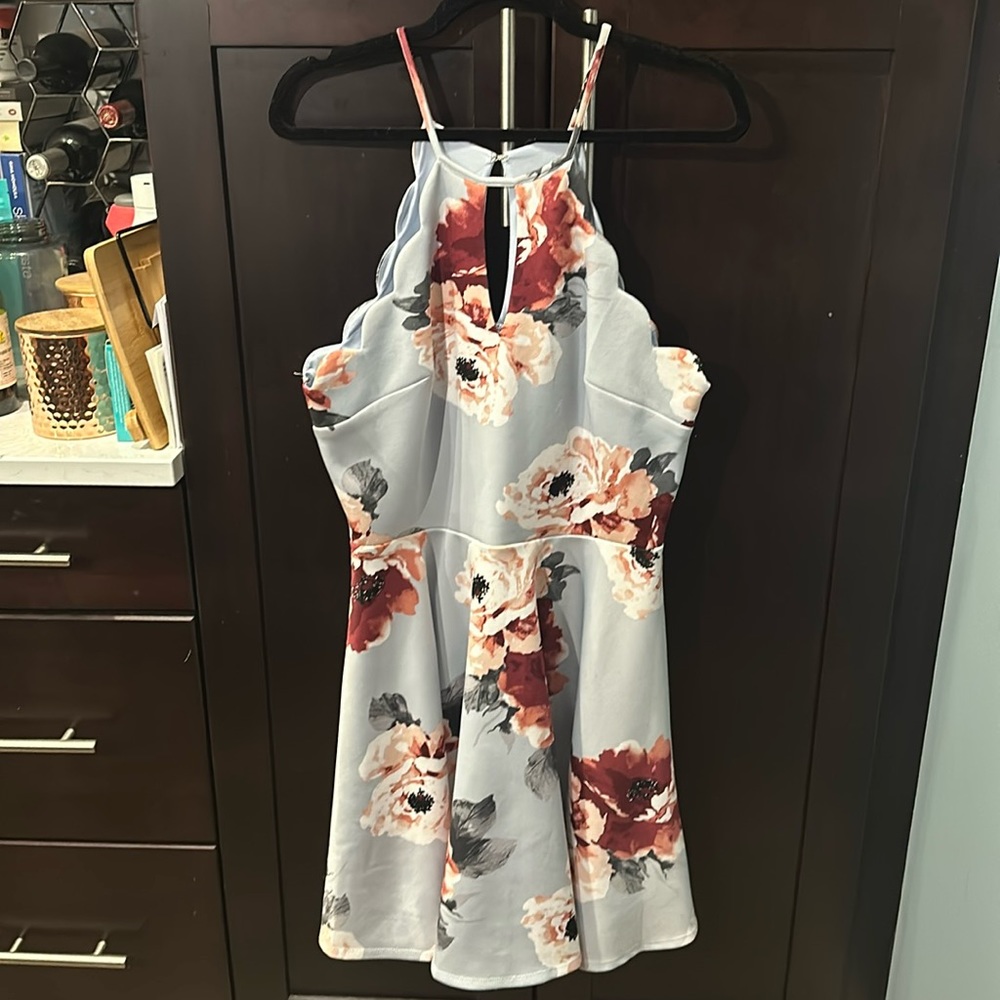 Floral Skater Dress